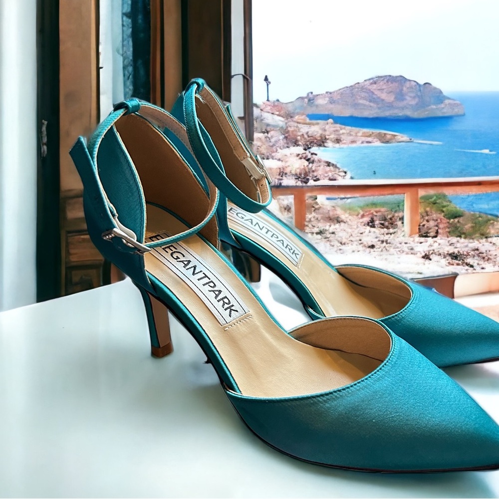 ELEGANTPARK Women's High-Heeled Shoes
